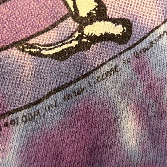Vintage Grateful Dead Summer Tour 1991 Tie Dye T-Shirt David Opie Size L - Picture 7 of 13